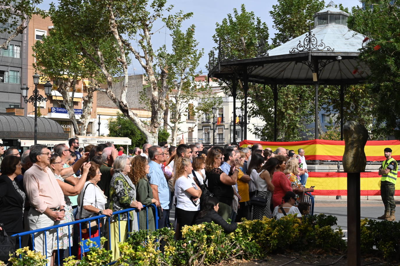 Imágenes del homenaje militar en San Francisco
