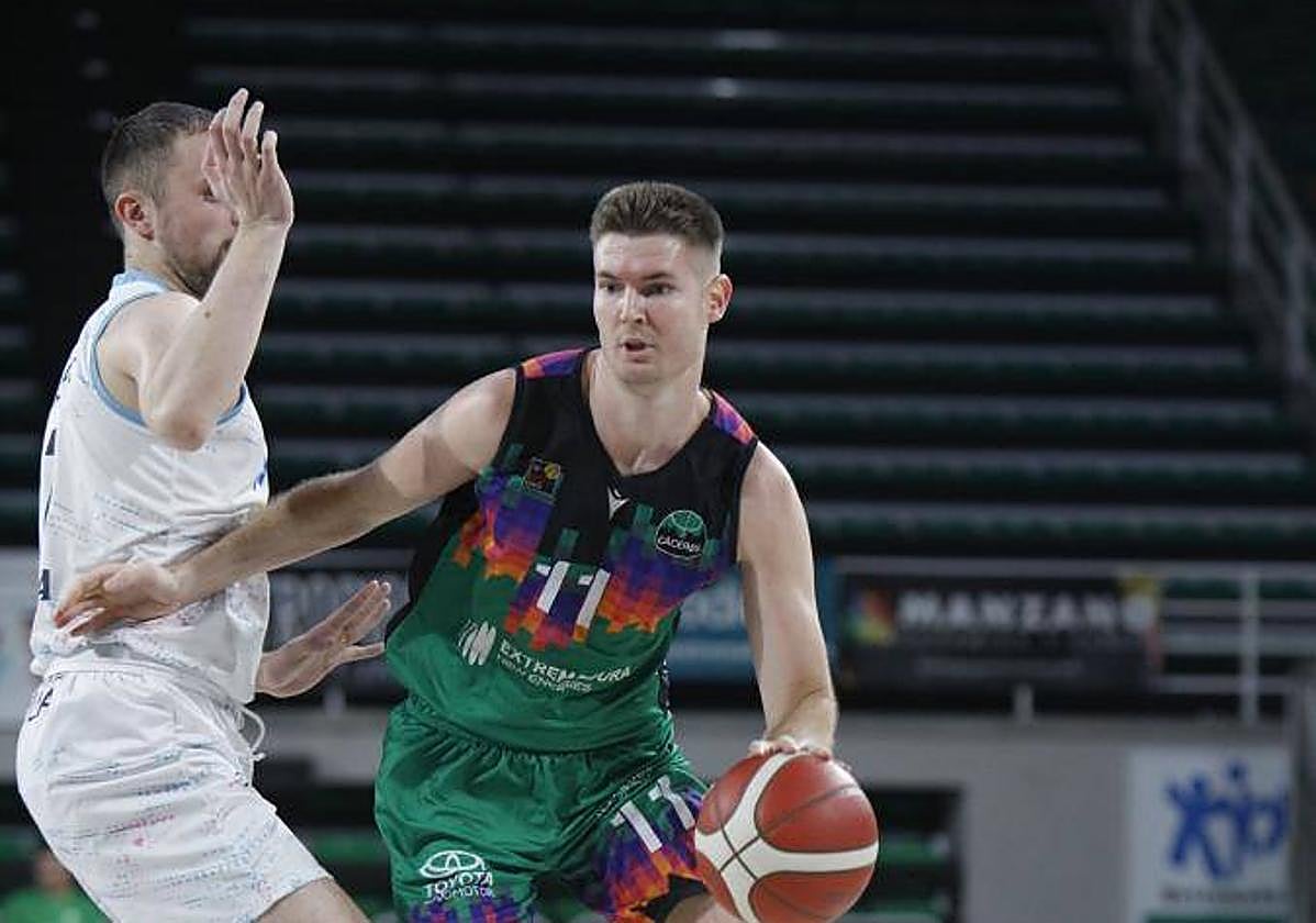 Imagen del encuentro disputado este viernes en el Multiusos.