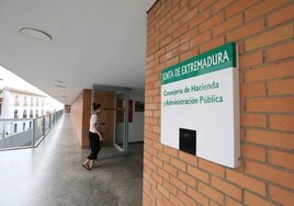 Sede de la Consejería de Hacienda de la Junta en Mérida.