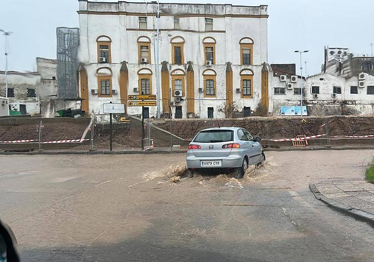 Badajoz cerrará los parques por la nueva alerta de lluvia y viento