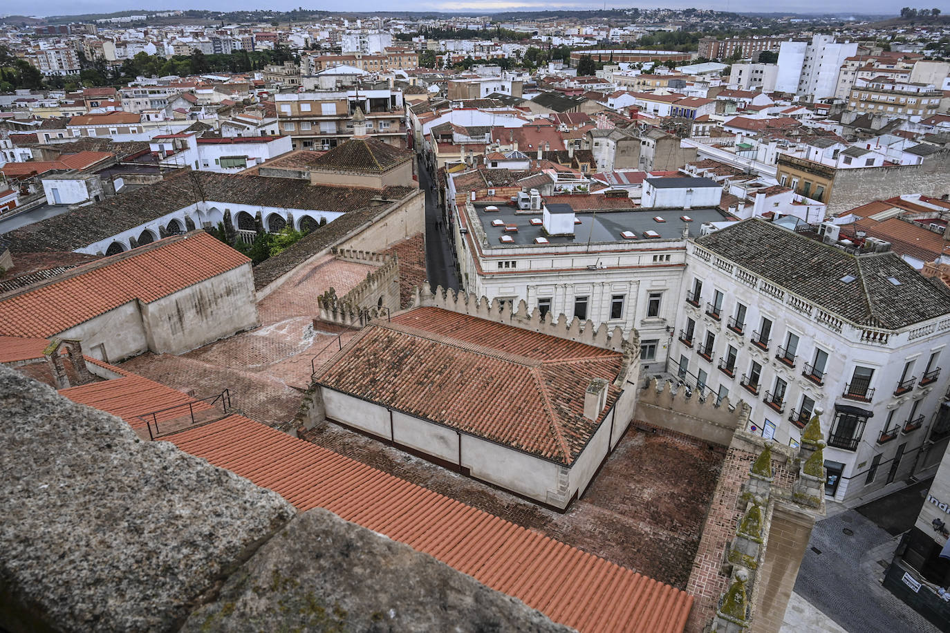 Así se ve Badajoz desde la torre de la catedral (II)