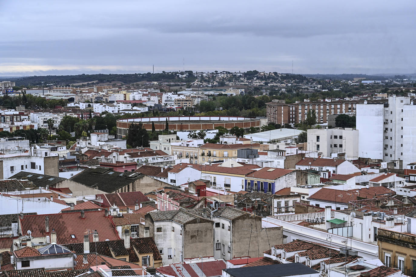 Así se ve Badajoz desde la torre de la catedral (II)