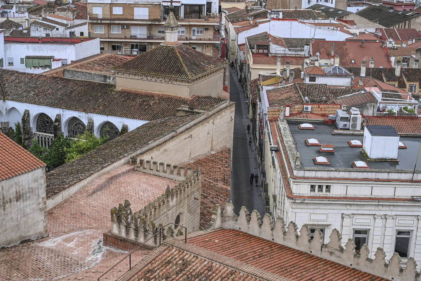 Así se ve Badajoz desde la torre de la catedral (II)