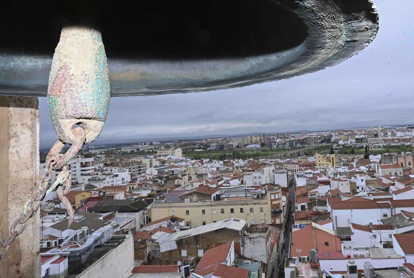 Así se ve Badajoz desde la torre de la catedral (II)