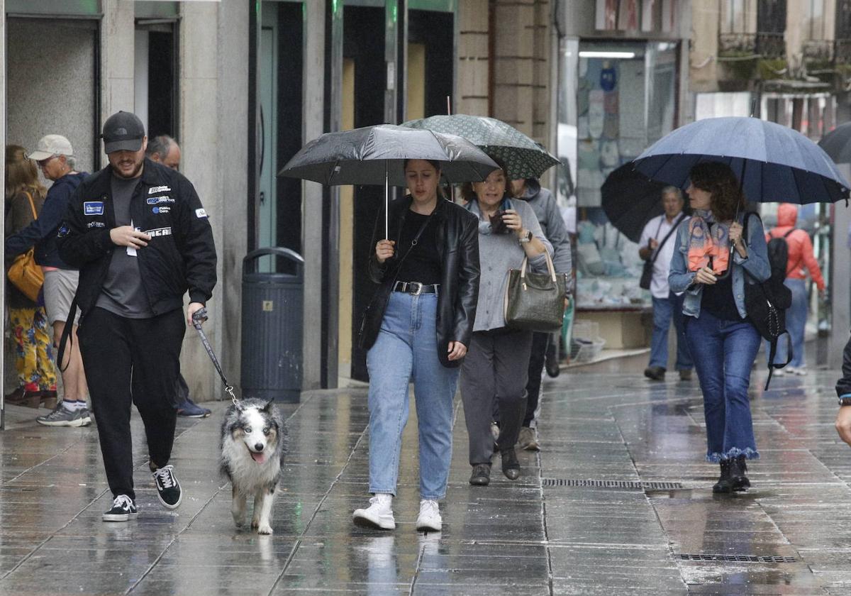 La borrasca Bernard trae más lluvia este lunes a Extremadura