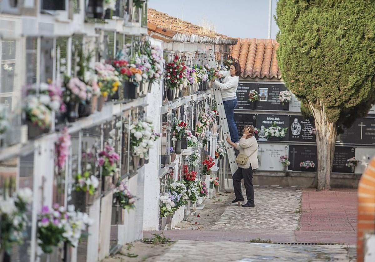El cementerio de Cáceres en una imagen de archivo.