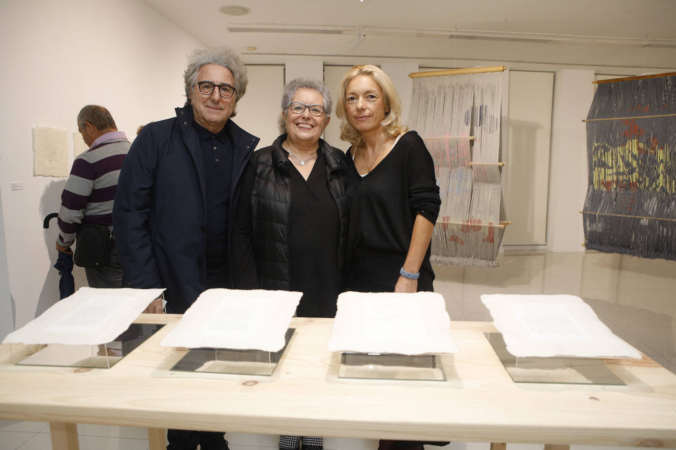 La exposición 'Territorios de lana (s)' se inauguró el jueves en la Sala el Brocense. 