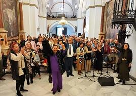 La alegría del pueblo gitano ante su Majarí Calí.