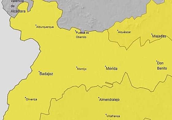 El 112 Extremadura atiende 37 incidencias por la borrasca Celine
