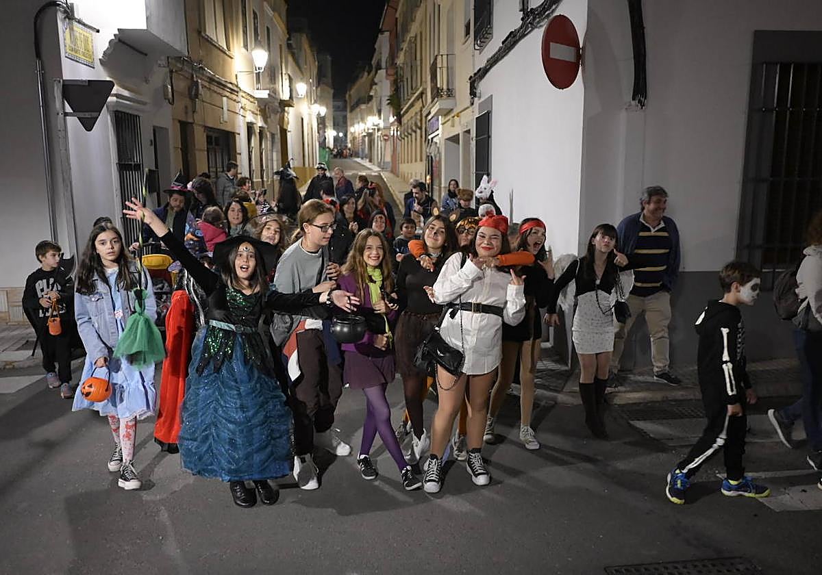 Noche de Halloween en el Casco Antiguo de Badajoz
