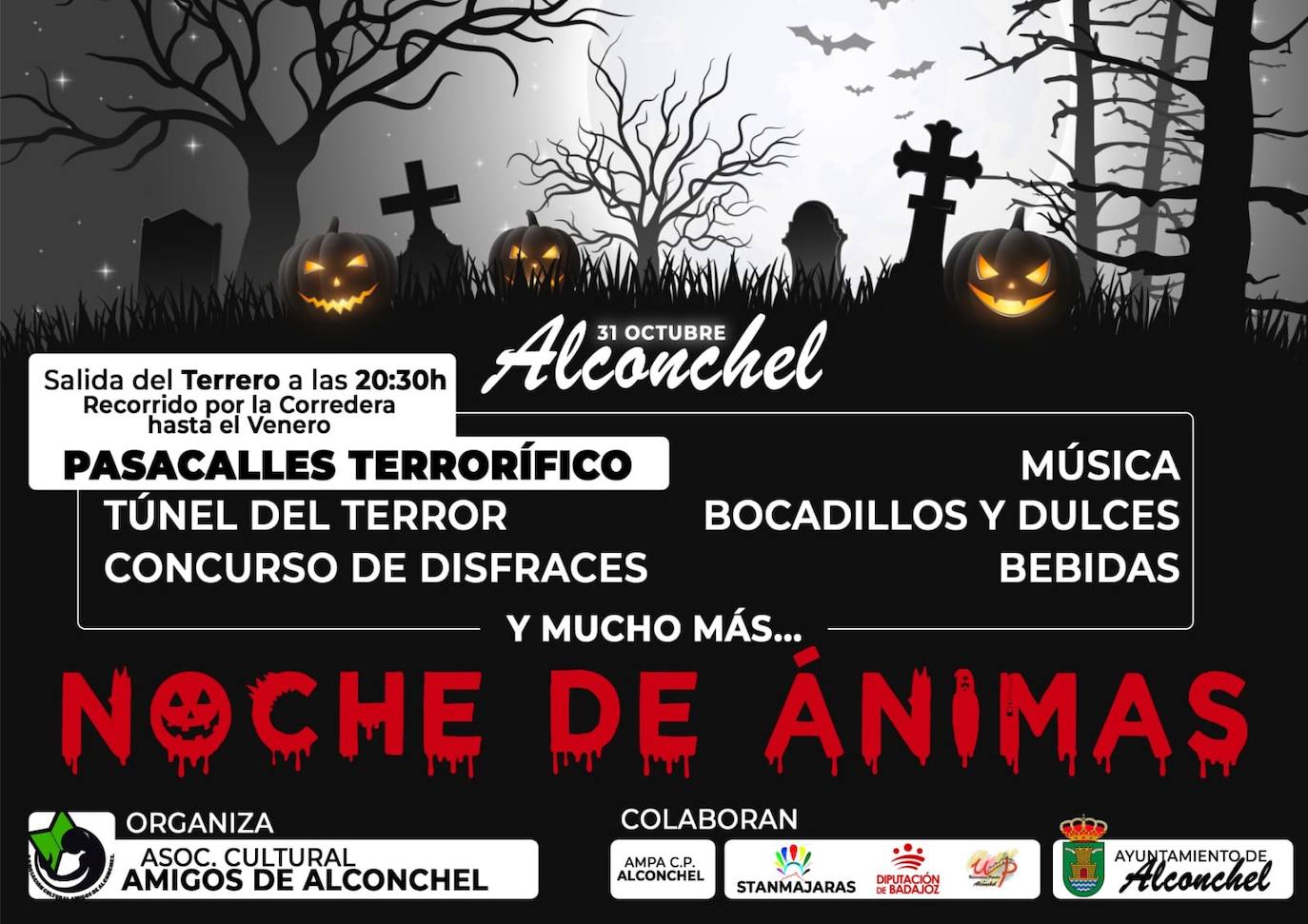 Cartel de 'Noche de Ánimas' 2023.