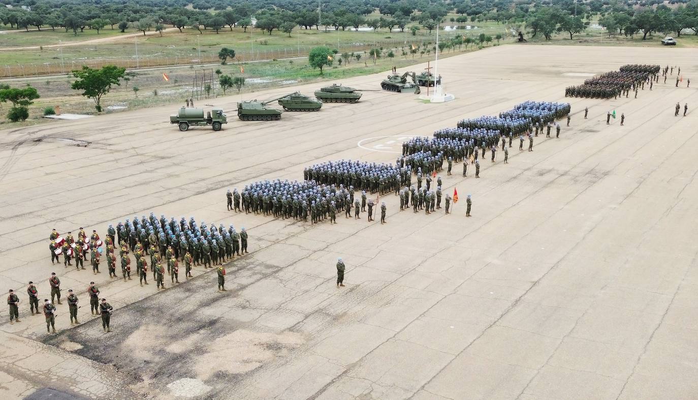 La Brigada Extremadura se despide antes de viajar a Líbano
