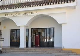 Fachada de los juzgados de Olivenza
