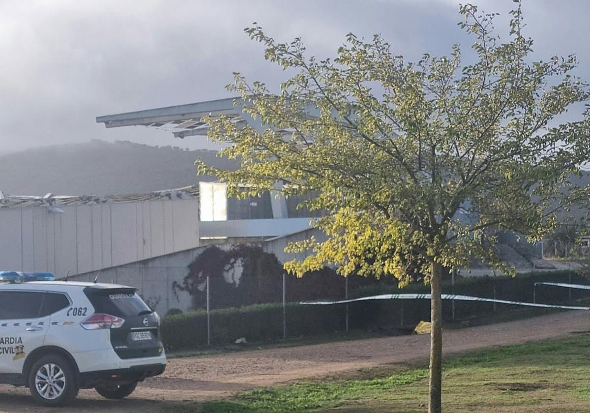 El cuerpo calcinado hallado en Llerena es de una mujer sin hogar