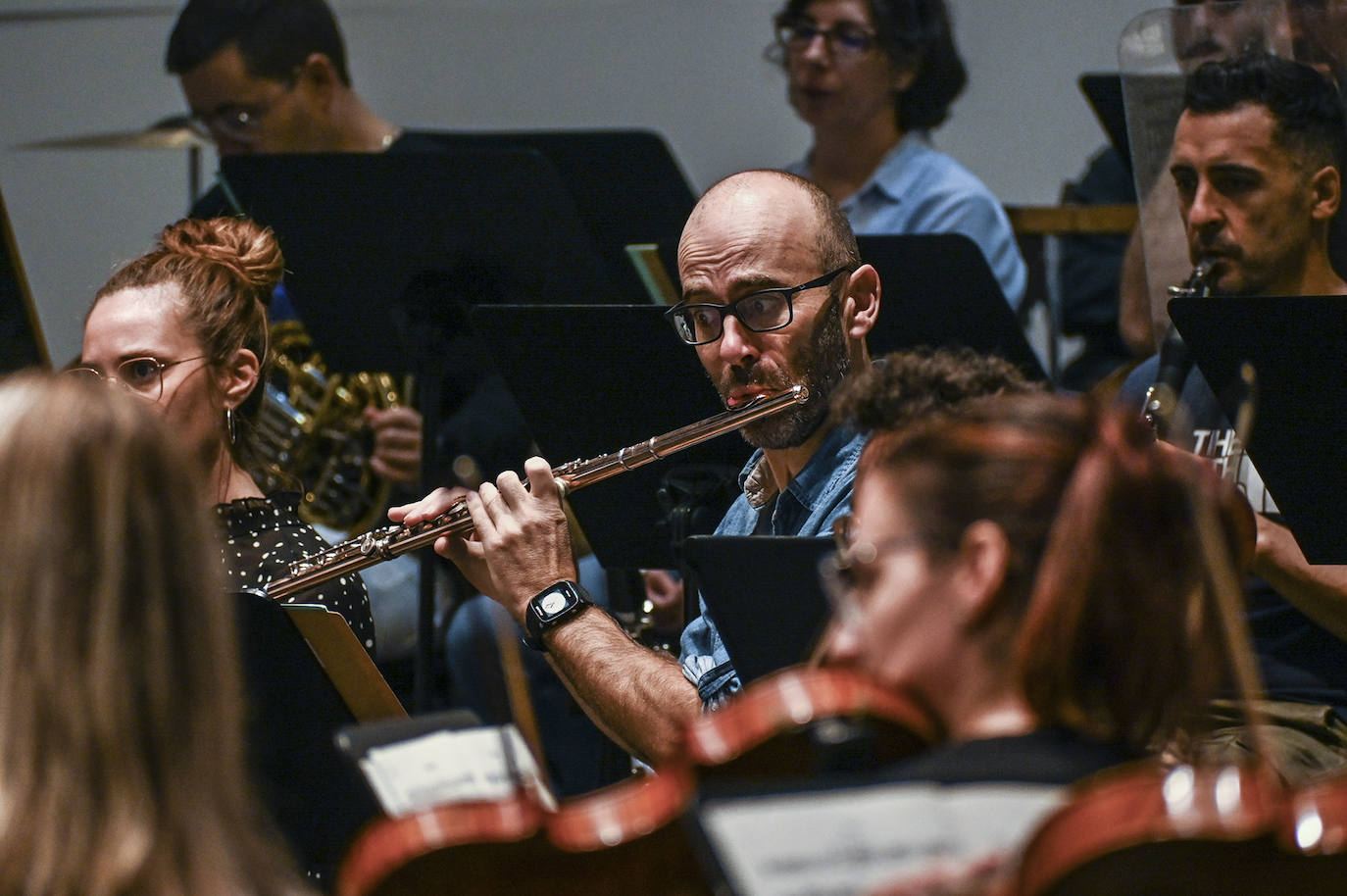 Imagen principal - Ensayo general de la Oex