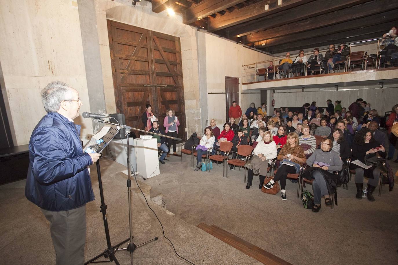 En el año 2014 cambiaron la sede a la calle General Ezponda, en el palacio de Camarena. La imagen es de la presentación de un libro en 2019.