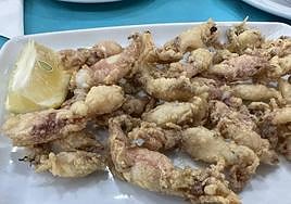 Las puntillitas son de buen tamaño, jugosas y nada aceitosas.