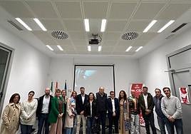 Reunión en el CID de Fregenal de la Sierra.