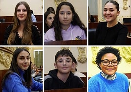 Celia Carvajal, Alicia Milara, Mariola Boyer, Irene Caro, Hugo Pereira y Fanseny Castillo.