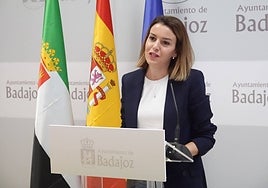 Gema Cortés, portavoz del Ayuntamiento.