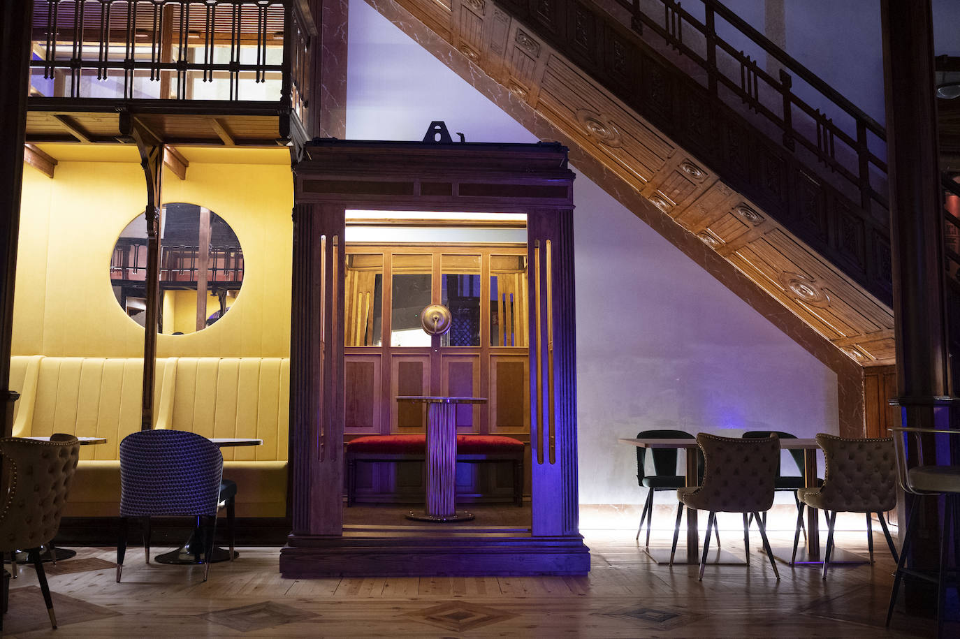 Así luce por dentro el edificio de las Tres Campanas