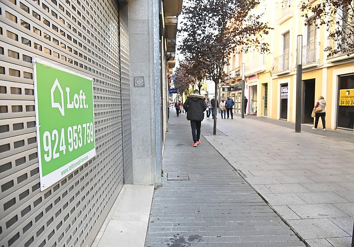 Imagen de archivo de negocios cerrados.