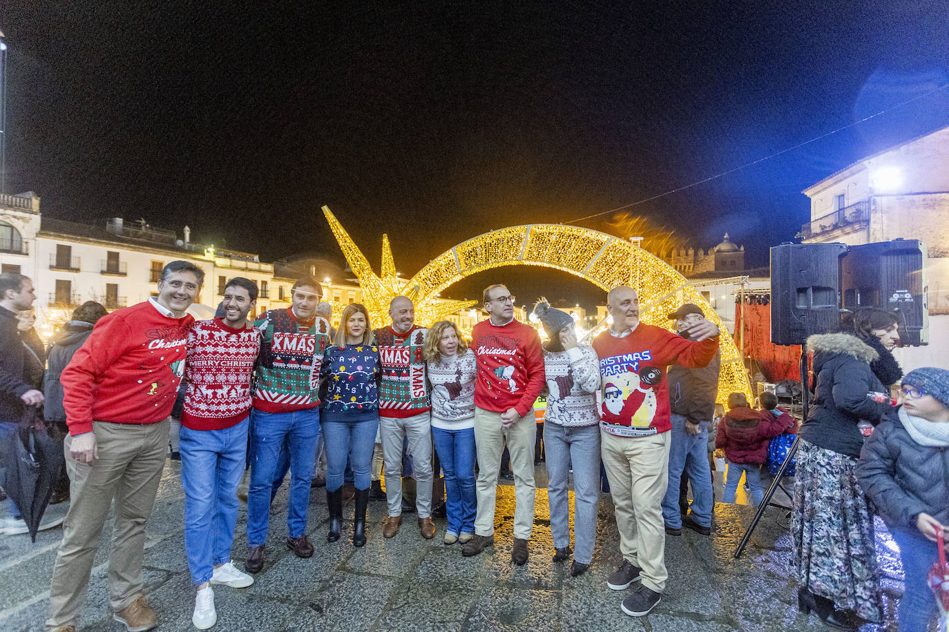 Cáceres enciende su Navidad | Imágenes