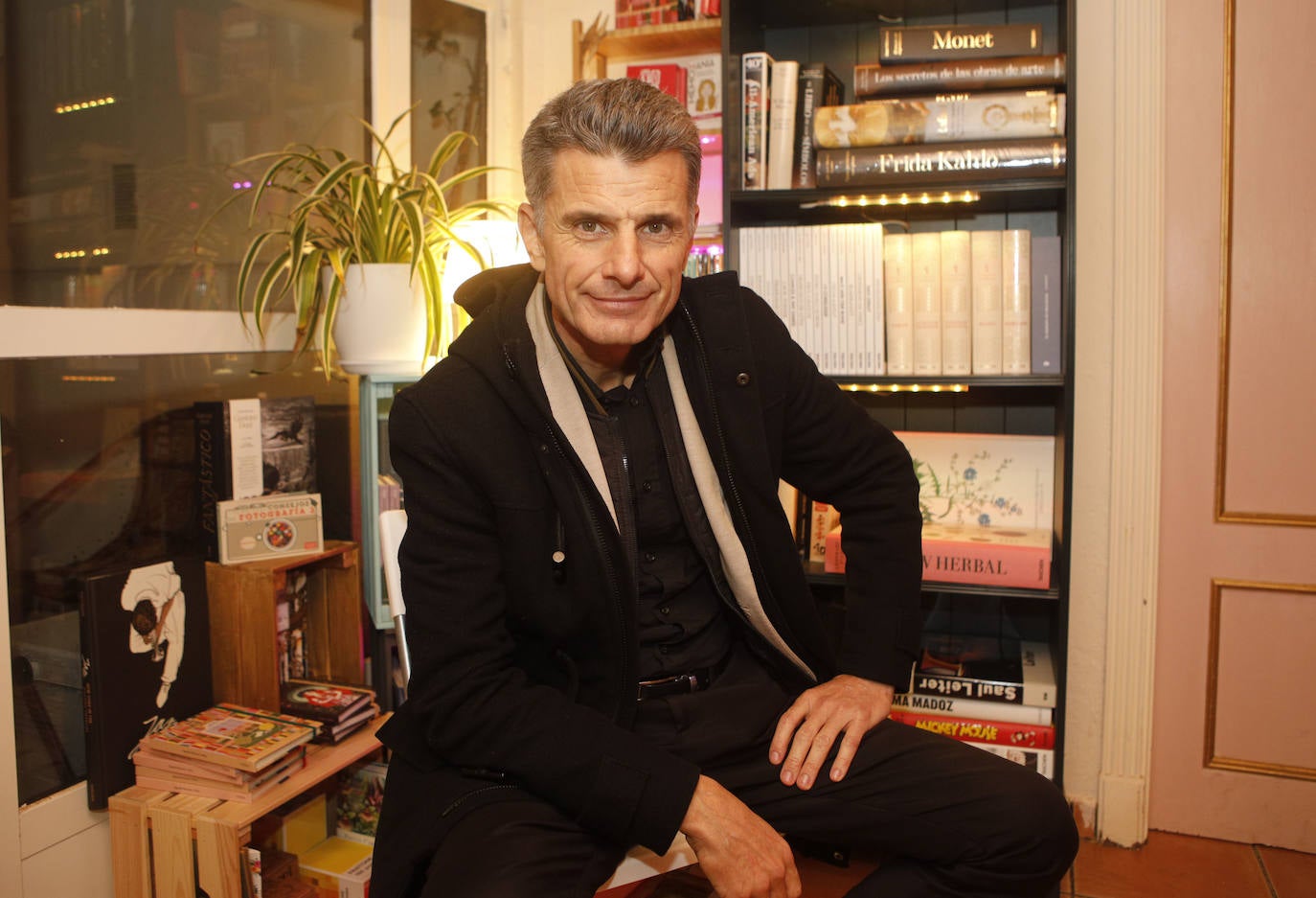 Pedro Olalla presentó el jueves su libro 'Palabras del Egeo'