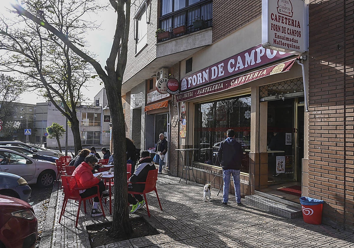 Forn de Campos, el primer lugar donde han entrado los ladrones.
