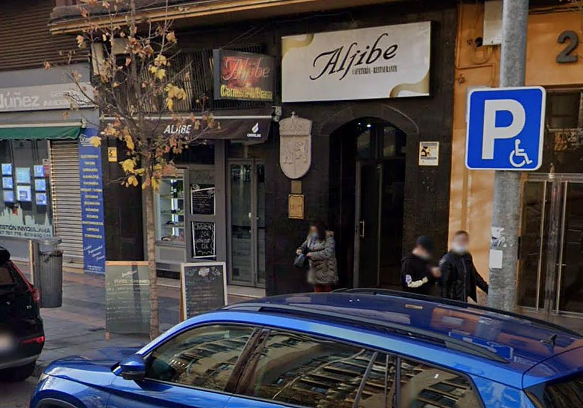 Restaurante Aljibe en la avenida de Alemania de Cáceres.