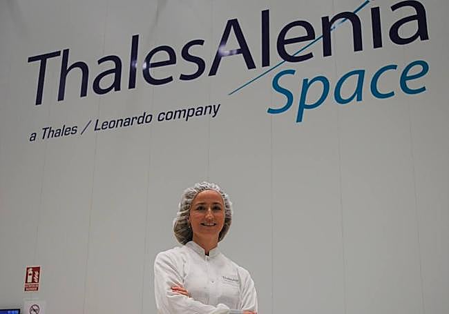 Infante trabaja en Madrid en la compañía Thales Alenia Space.