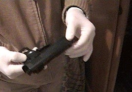 Una pistola simulada como la que se ha usado en algunos casos.