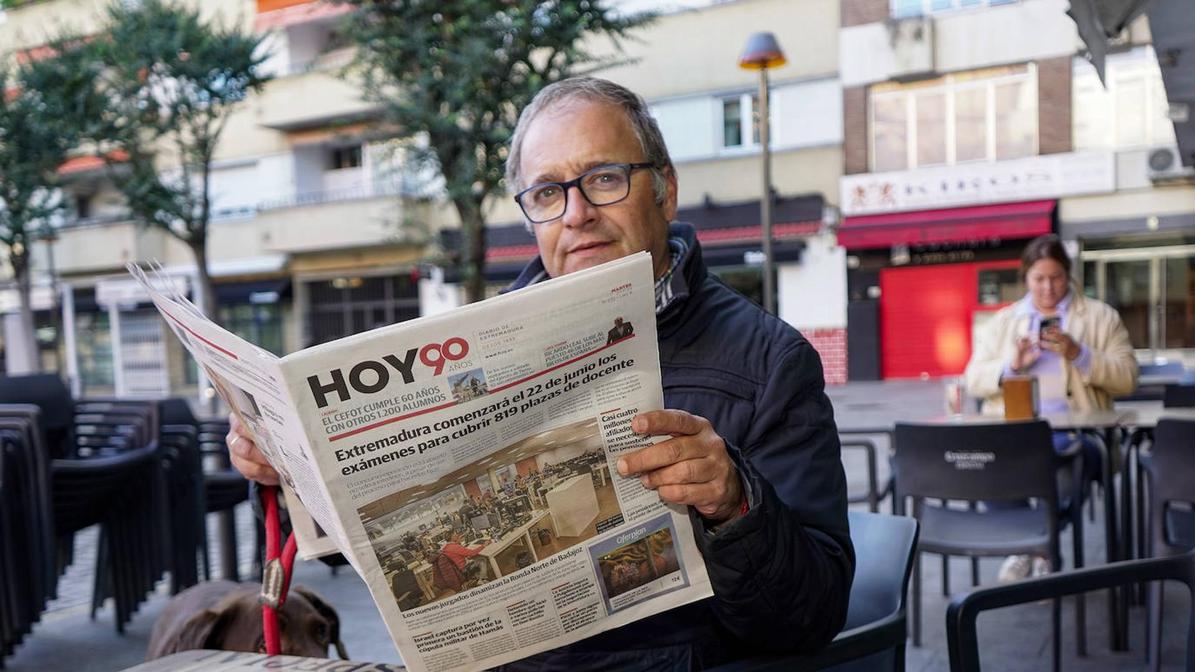 En los bares extremeños, el café y el HOY son imprescindibles