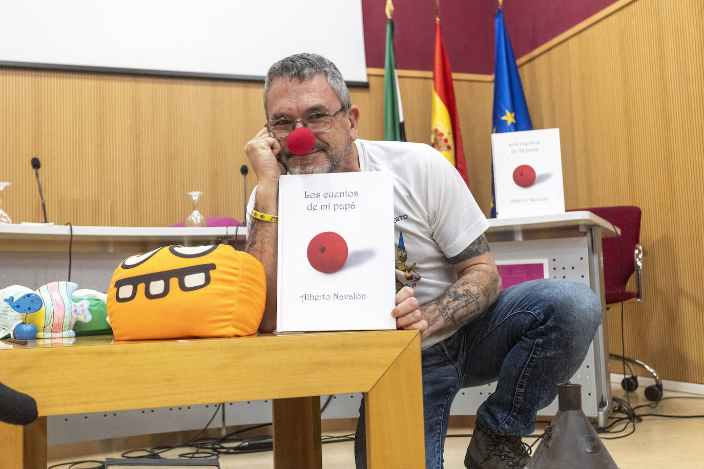 Alberto Navalón con 'Los cuentos de mi papá'