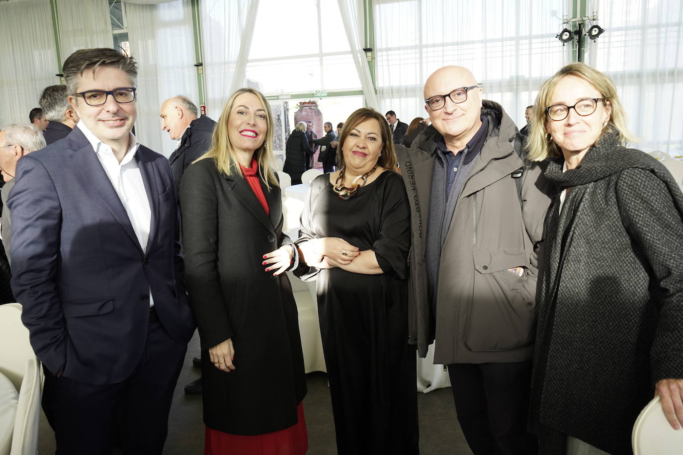 Pablo Calvo, María Guardiola, Mar Domínguez, J. R. Alonso de la Torre y Ana Belén Hernández.