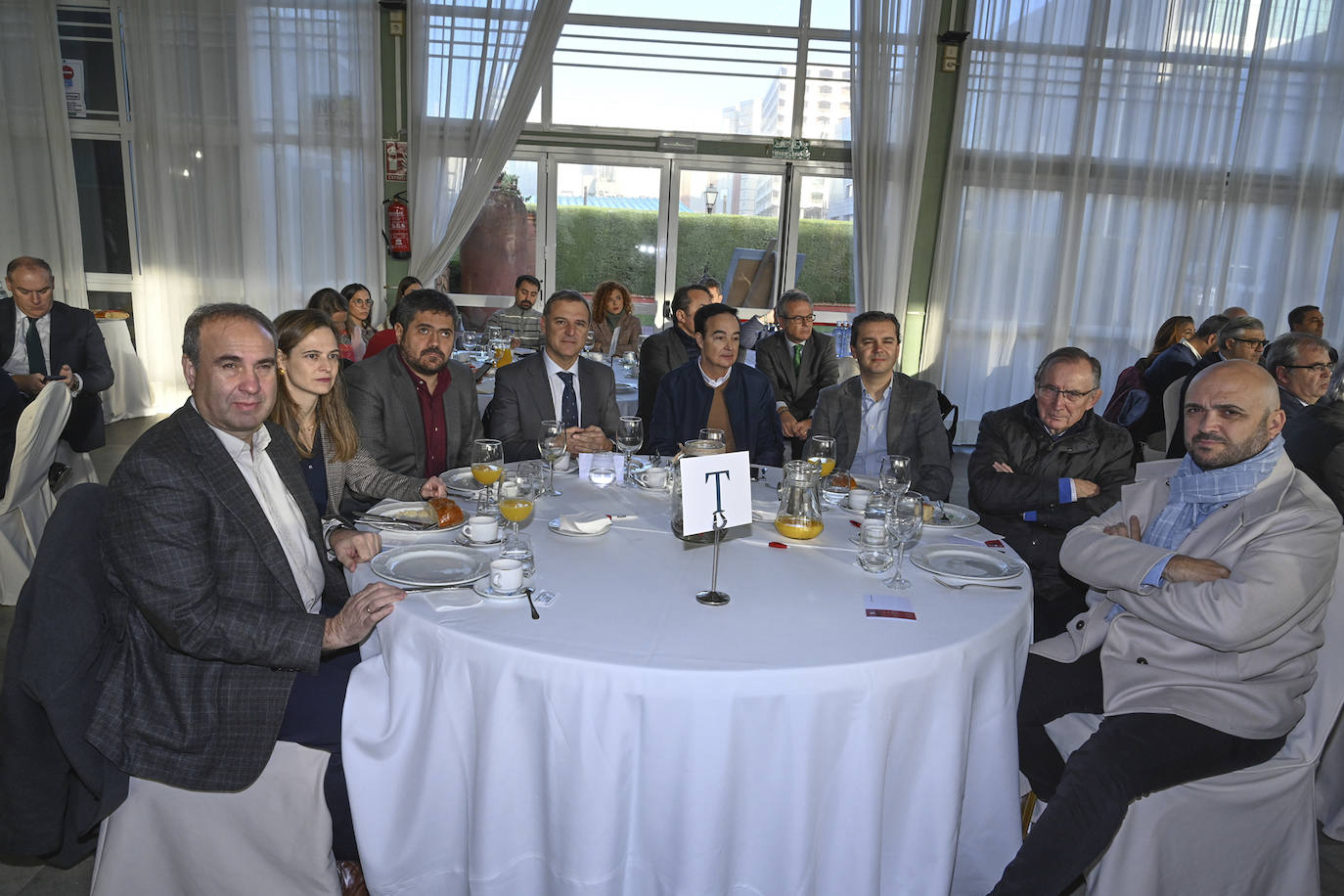 Venancio Ortiz, Nazaret Ares, Fernando Iglesia, Miguel Ángel Cordero, Jesús Gumiel, José Rodríguez, Juan José Cardesa y Manuel García.