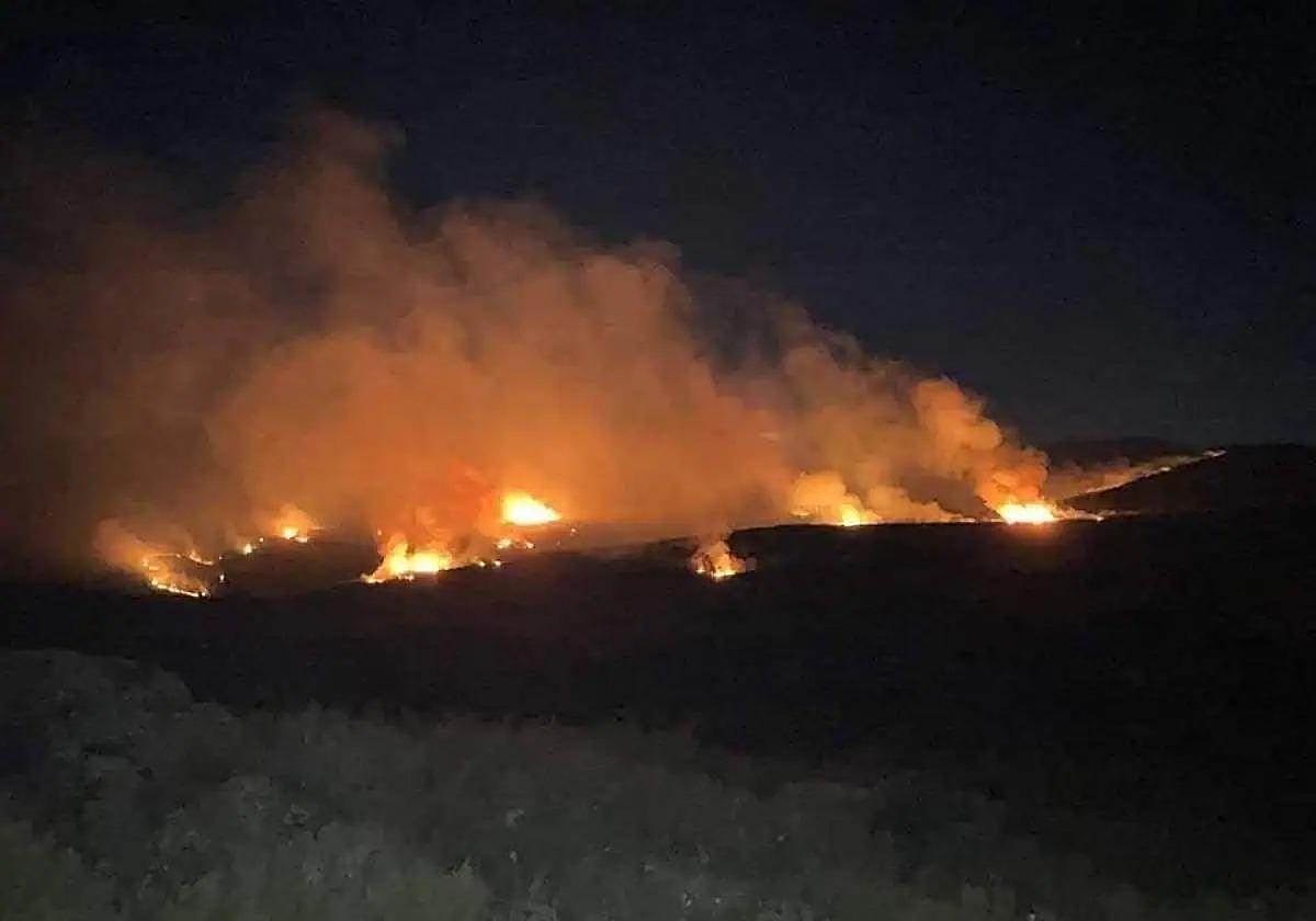 Controlado el incendio en Piornal