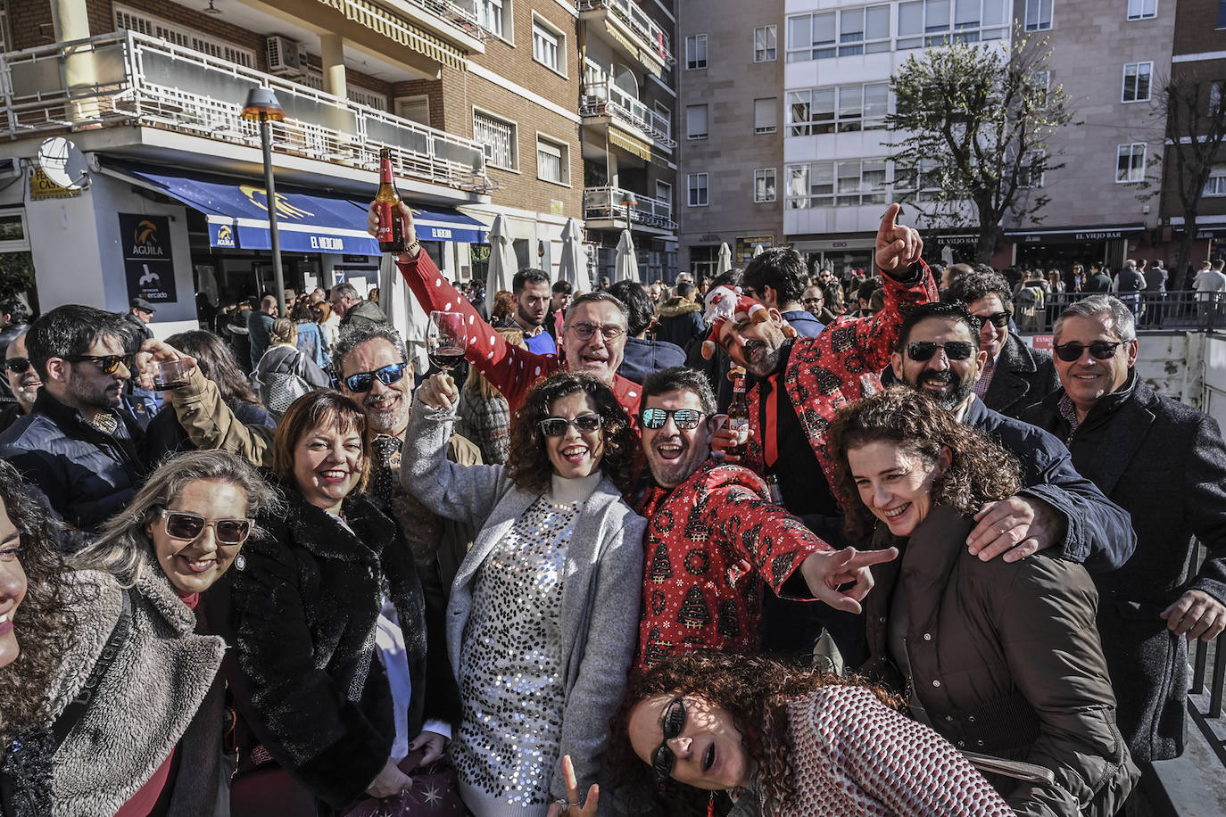 Cañas de Nochebuena en Badajoz