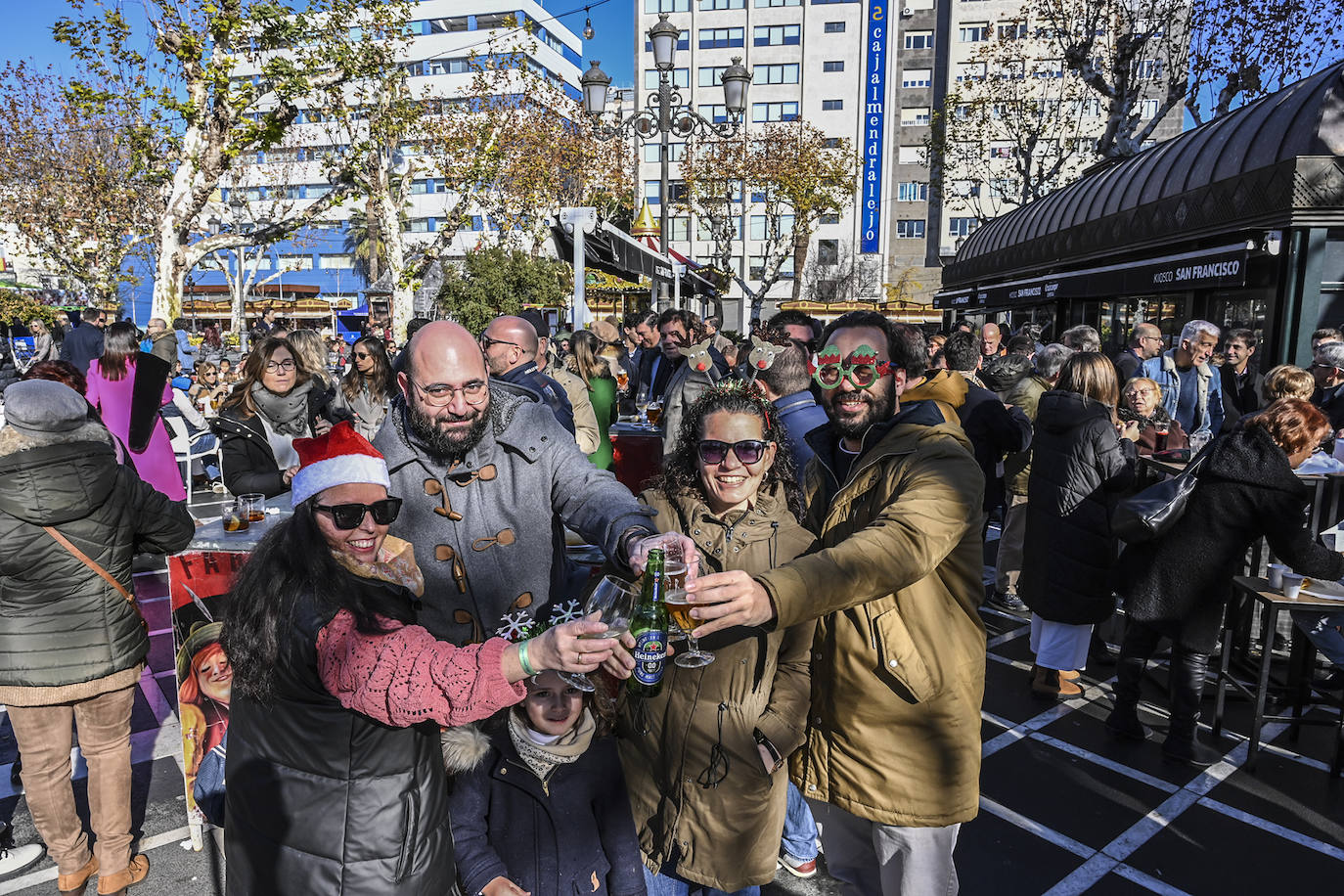 Cañas de Nochebuena en Badajoz