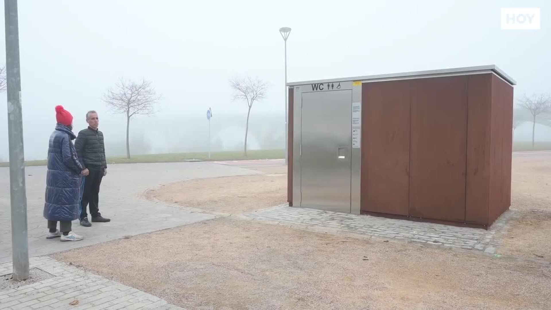 Ya se pueden usar los nuevos baños del parque del río de Badajoz