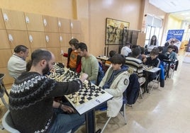 II Torneo Ruy López celebrado en la Biblioteca Pública de Cáceres el pasado jueves.