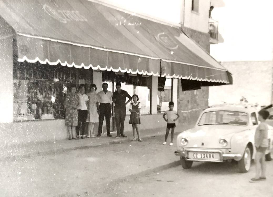 Nati, en la calle Colombia.