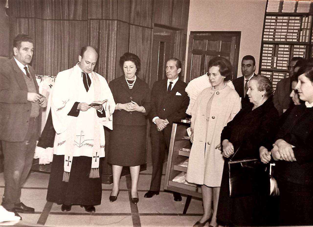Inauguración de Almacenes Gonzalo en 1964.