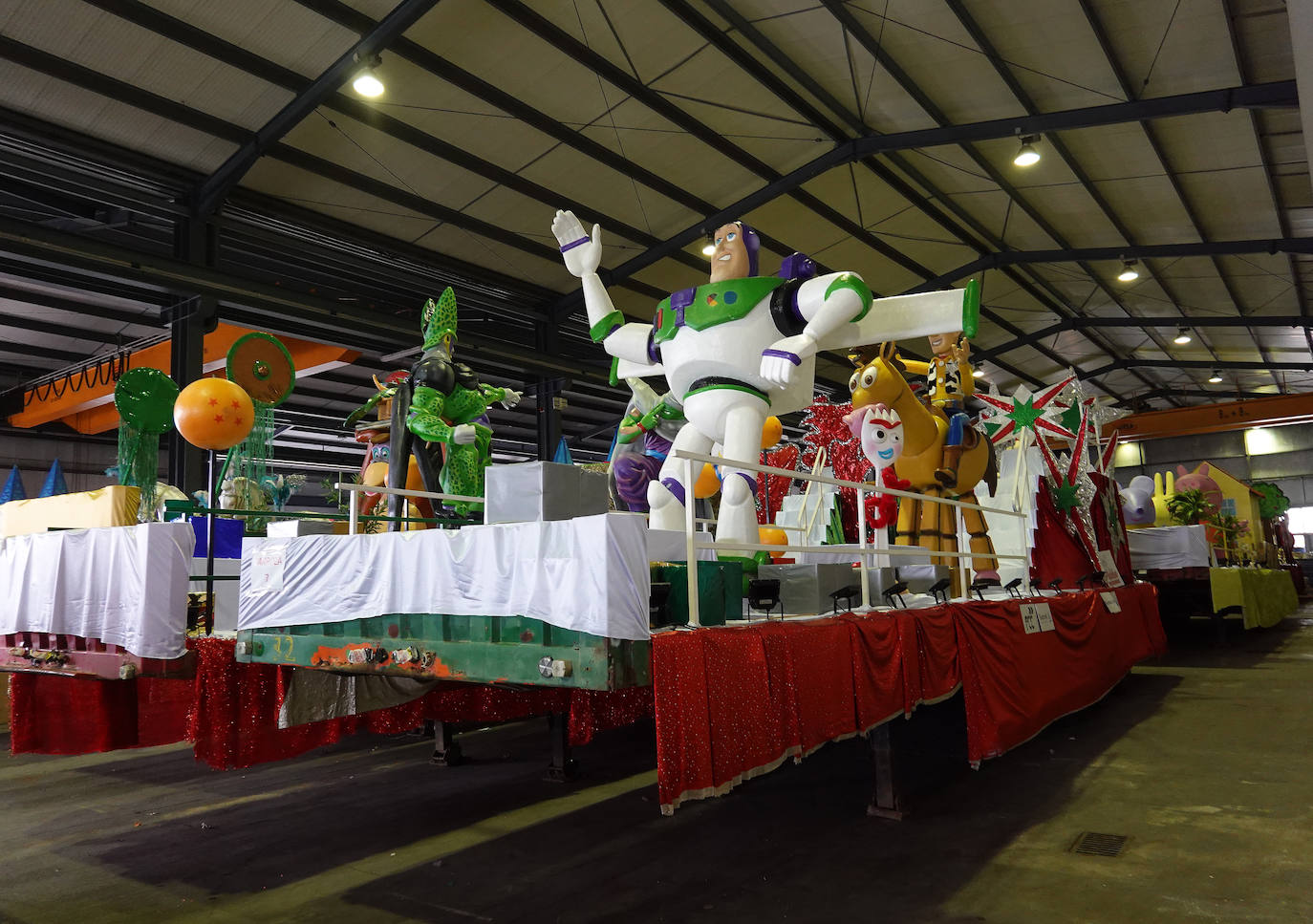 Fotos: Así serán las carrozas que participarán en la cabalgata de Badajoz