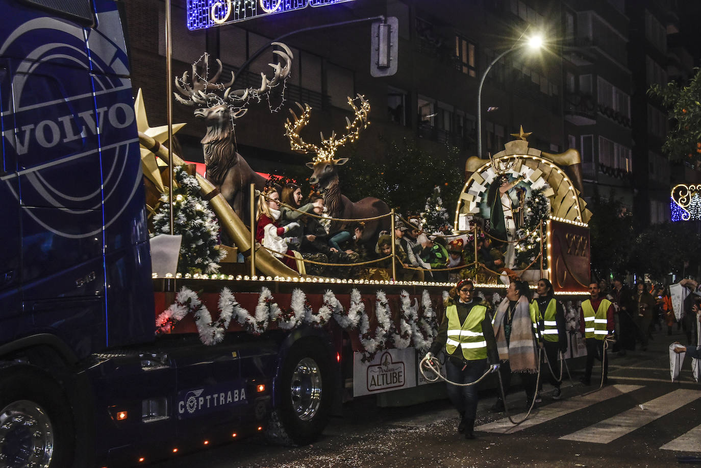 Fotos: Badajoz arropa a los Reyes Magos en una noche mágica