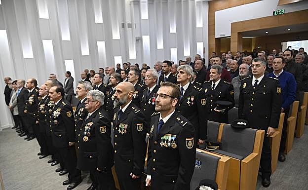 Acto por los 199 años de la Policía Nacional. 
