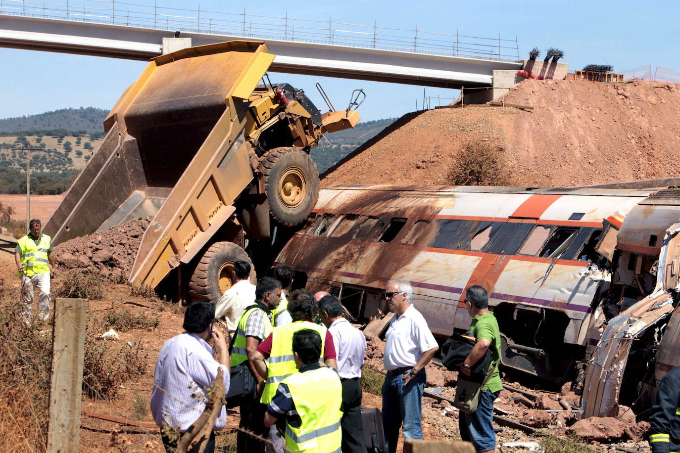 Fotos: Imágenes del accidente mortal entre un tren y un camión en Carmonita