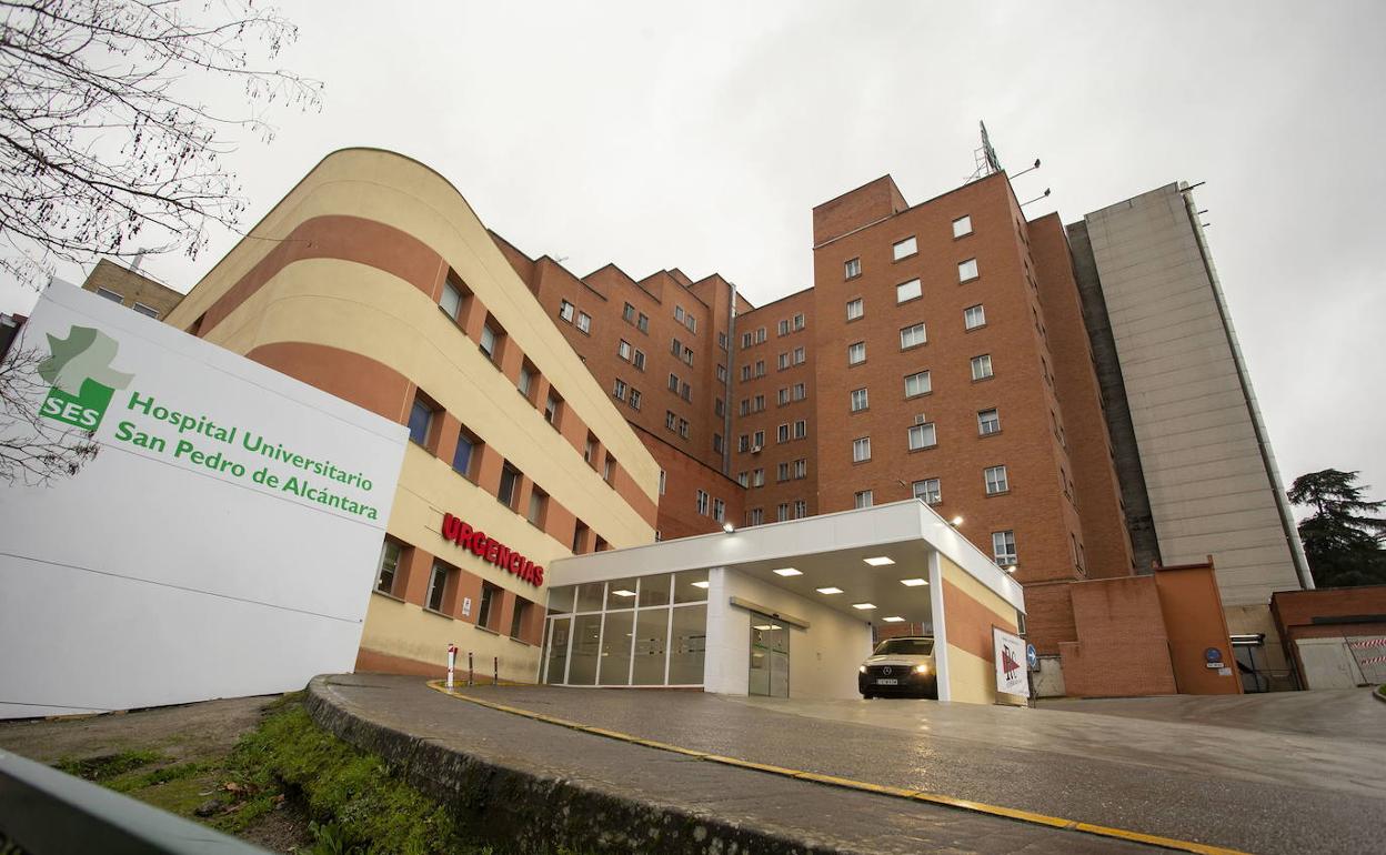La planta de Psiquiatría está en el hospital San Pedro de Alcántara. 