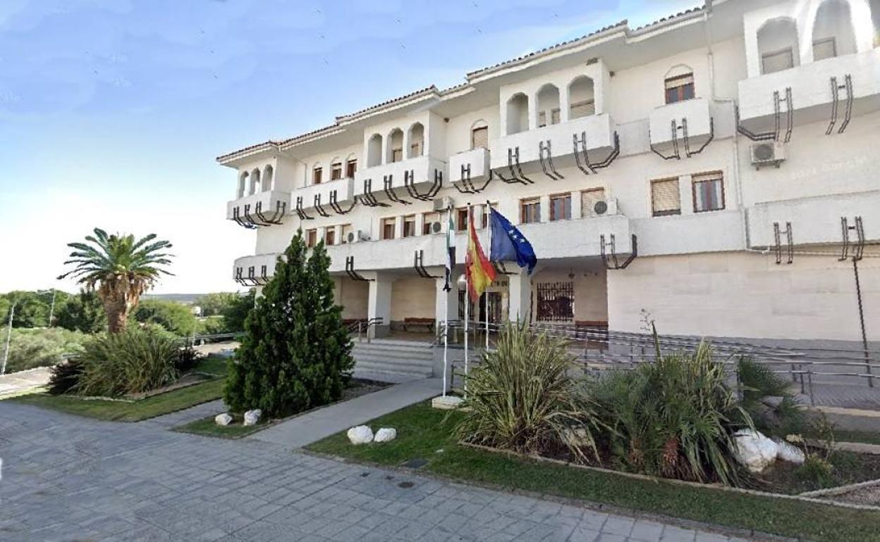 El suceso ocurrió en los juzgados de Coria. 