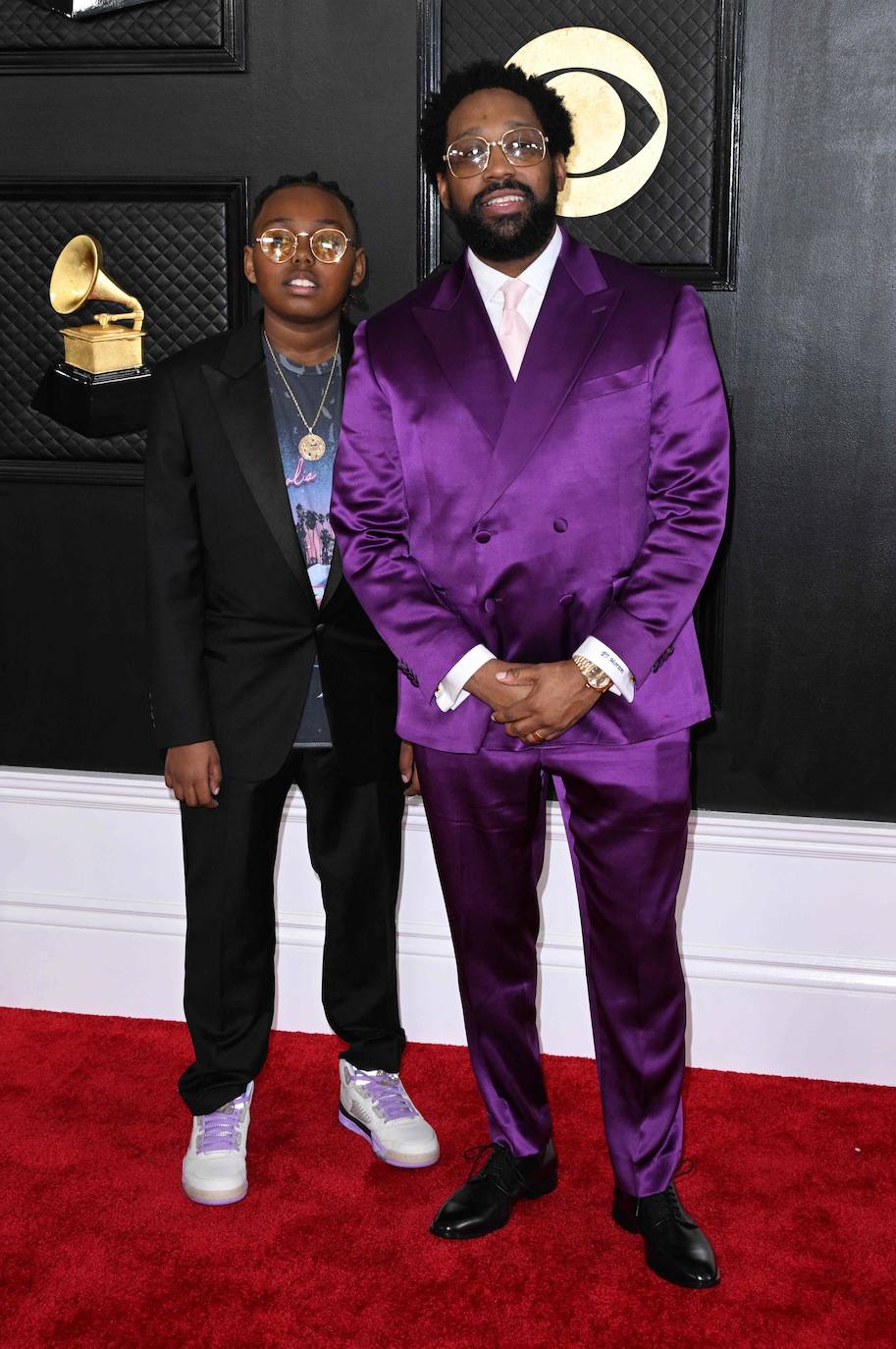 Pj Morton y su hijo.